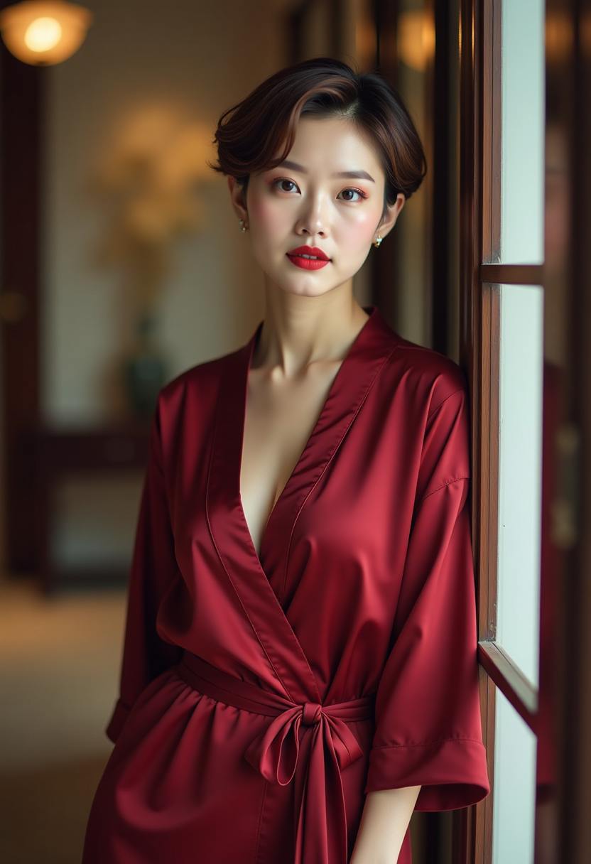 动画场景中的街巷细节